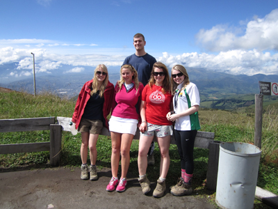 Villa Maria Team in Ecuador